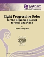EIGHT PROGRESSIVE SOLOS FOR  BEGINNING BASSIST-P.O.P. cover Thumbnail